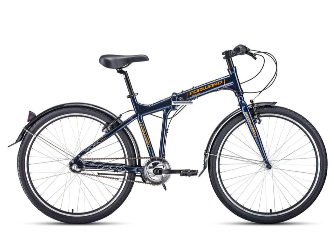 Велосипед Forward Tracer 26 3.0 (19, синий/оранжевый, 2021)