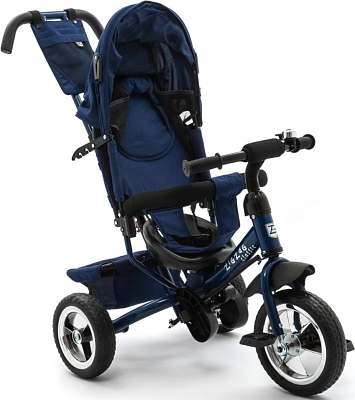 Детский велосипед Zigzag Classic 5588 10/8 синий 33546