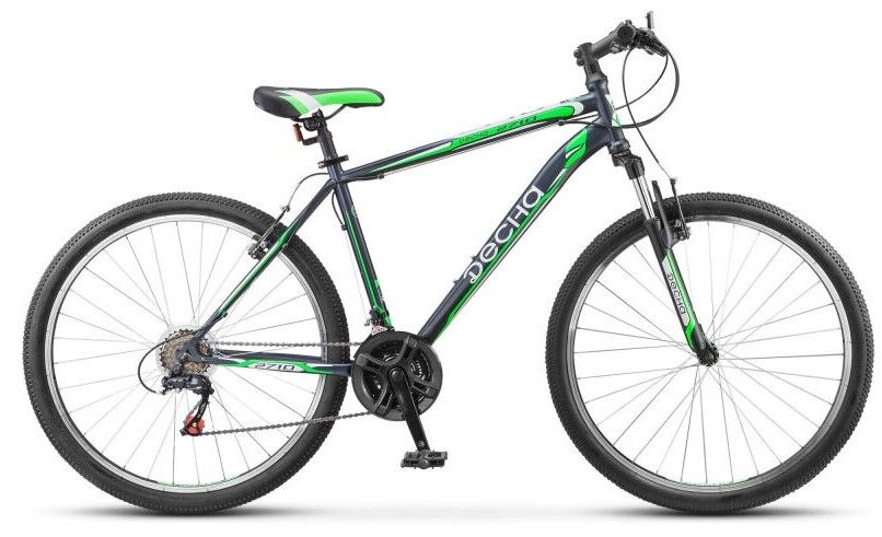 Велосипед Десна 2910 V 29 F010 (зеленый/черный, 2020)