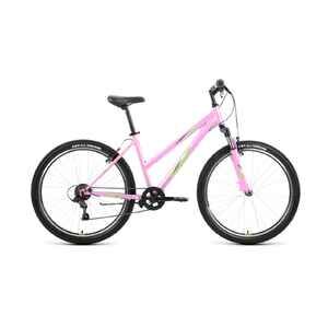 Велосипед Forward Iris 26 1.0 (17, сиреневый/зеленый, 2022) Велосипед Forward Iris 26 1.0 (17, сиреневый/зеленый, 2022)