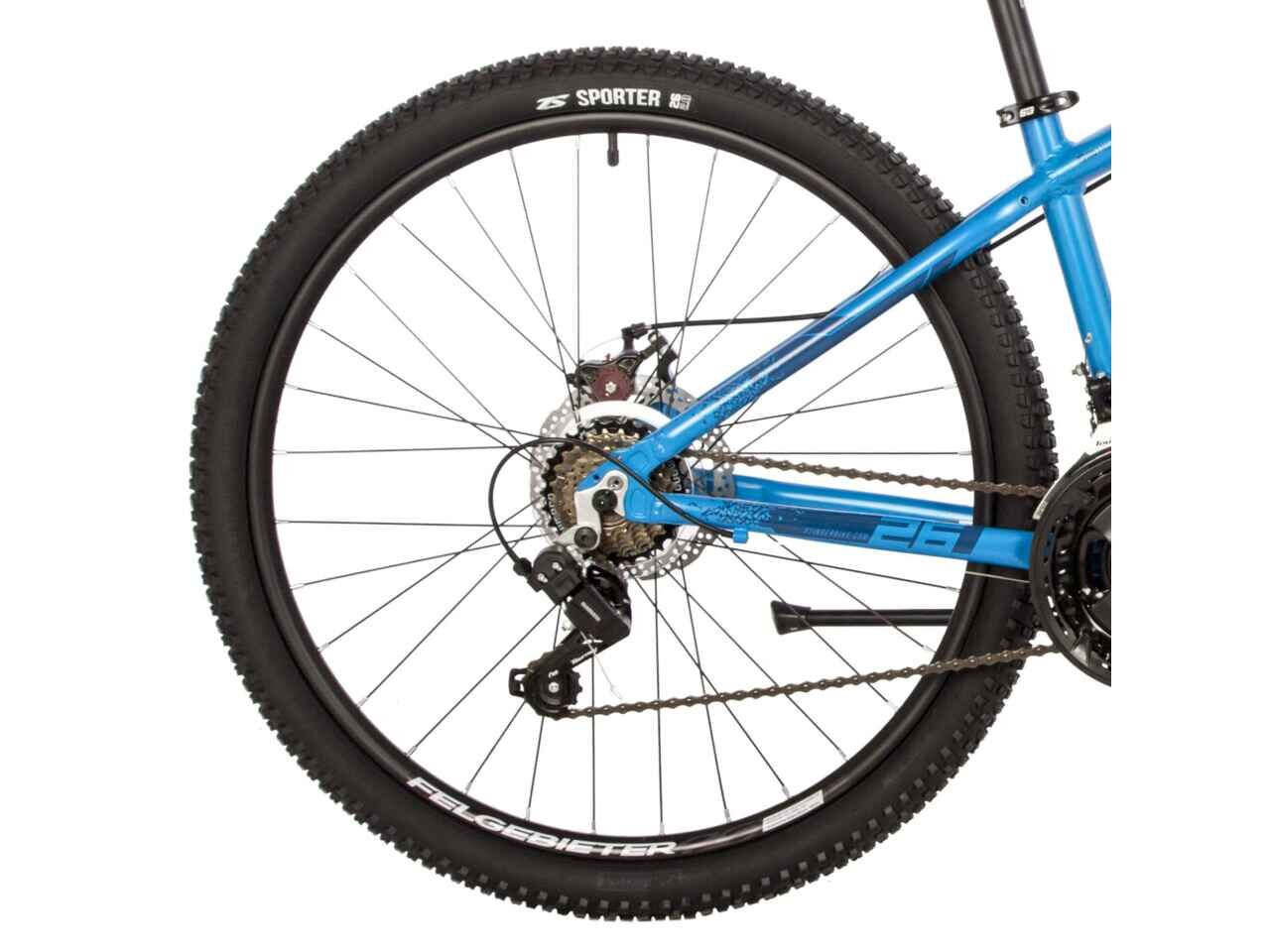 Велосипед Stinger Element Evo 26 (18, синий, 2023) 26AHD.ELEMEVO.18BL3