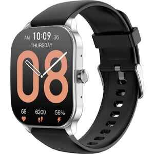 Умные часы Amazfit Pop 3S (серебристый, с силиконовым ремешком) Умные часы Amazfit Pop 3S (серебристый, с силиконовым ремешком)