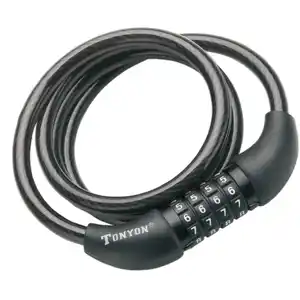 Тросовый велозамок Tonyon 567С-1015