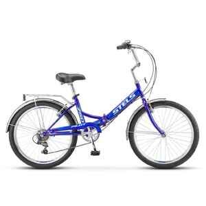 Городской велосипед Stels Pilot 750 24 Z010 (синий)