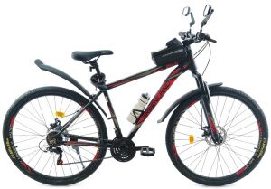 Велосипед GreenLand Mercury PRO 29 (19, черный/красный) Велосипед GreenLand Mercury PRO 29 (19, черный/красный)