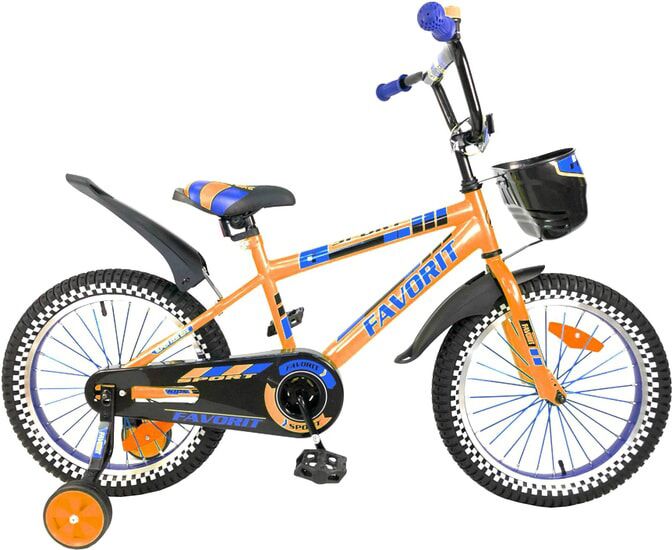 Детский велосипед Favorit Sport 18 (оранжевый)