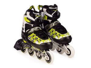 Роликовые коньки Favorit PW-153B-5GN (р. 33-36)