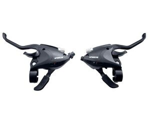 Манетки SUNRUN комплект левый 3 ск/ правый 7 ск SL-KD-81 Манетки SUNRUN комплект левый 3 ск/ правый 7 ск SL-KD-81