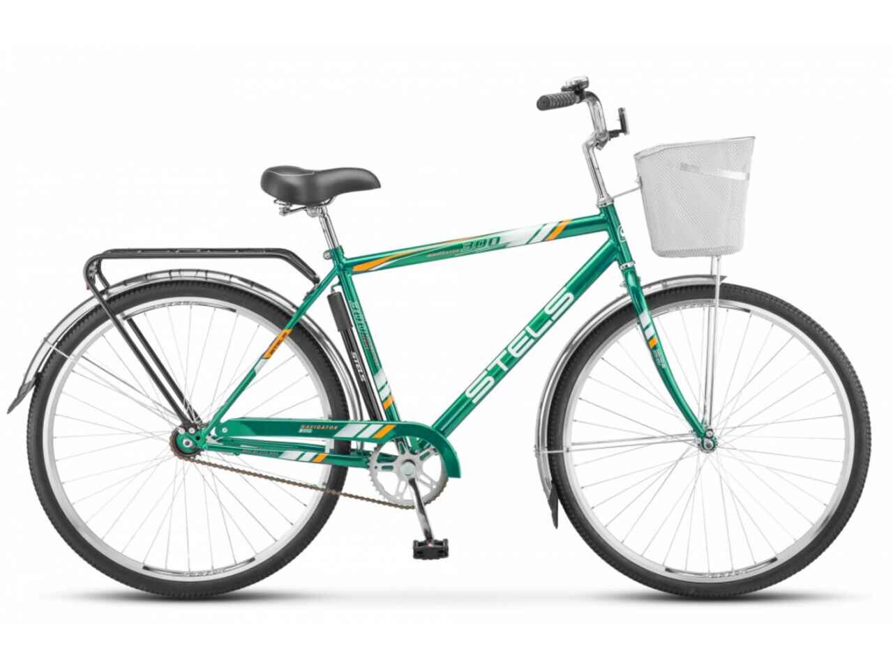 Велосипед Stels Navigator 300 Gent 28 Z010 (20, зеленый, 2022)