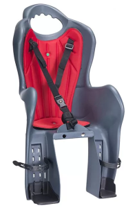 Детское велокресло HTP Elibas P (серый)