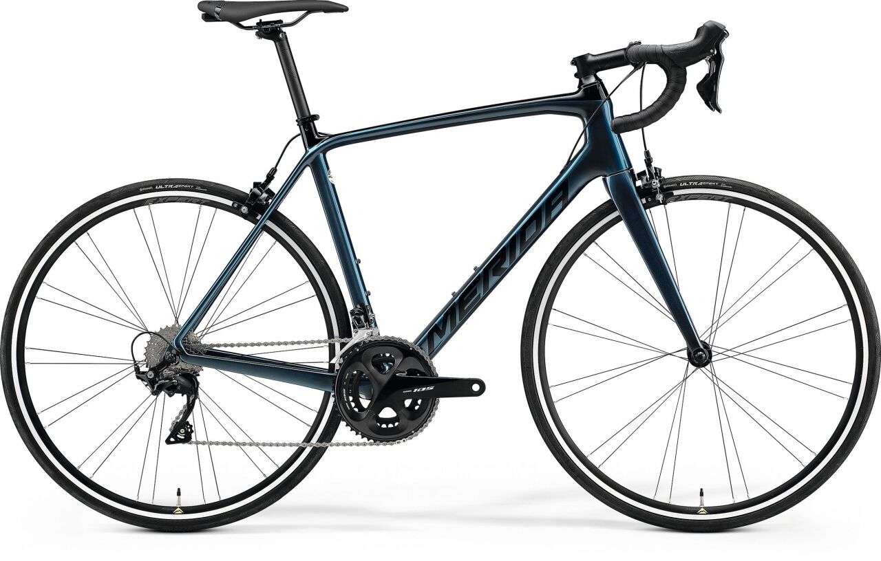 Велосипед Merida SCULTURA RIM 4000 (XS, Black/Teal-Blue, 2021)