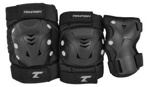 Комплект защиты Tempish Taky (черный/серый, M)