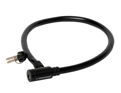 Велозамок Longus 600 мм 3550001 (черный)