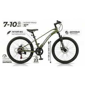 Велосипед Favorit ONYX 22 (11, зеленый)