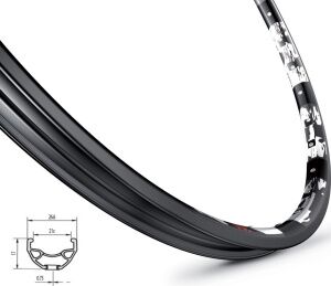 Обод MACH1 Karma Disc 27.5 584x21 (ERD 566) 370633 Обод MACH1 Karma Disc 27.5 584x21 (ERD 566) 370633