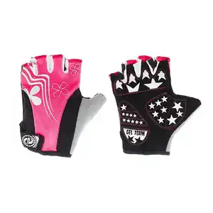 Велоперчатки Jaffson SCG 47-0122 L (5066 Black/White/Pink)