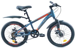 Детский велосипед GreenLand Tommy 20 7S (синий/оранжевый) Детский велосипед GreenLand Tommy 20 7S (синий/оранжевый)