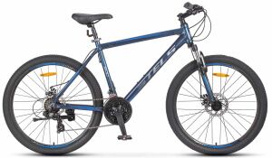 Велосипед Stels Navigator 600 MD Z010 (14, темный/синий) Велосипед Stels Navigator 600 MD Z010 (14, темный/синий)