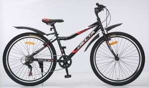 Велосипед DELTA Street 26 (14, черный, 2024)