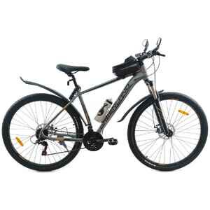 Велосипед GreenLand Oasis 29 2.0 (21, серый/оранжевый)