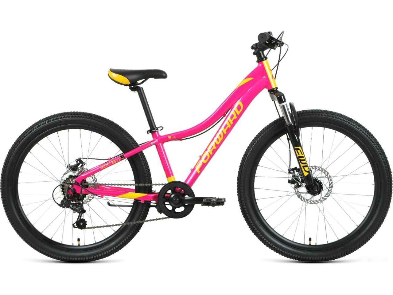 Велосипед Forward Jade 24 2.0 disc 2021 (розовый)