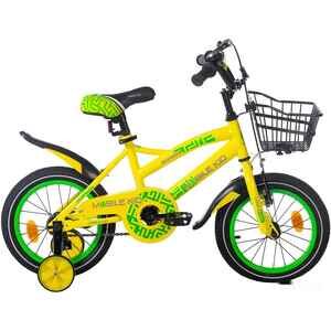 Детский велосипед Mobile Kid Slender 14 (желтый/зеленый) Детский велосипед Mobile Kid Slender 14 (желтый/зеленый)