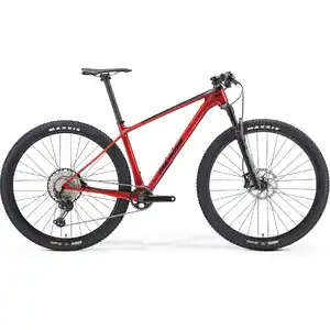 Велосипед Merida Big.Nine XT (S, Black/XMasRed, 2021)