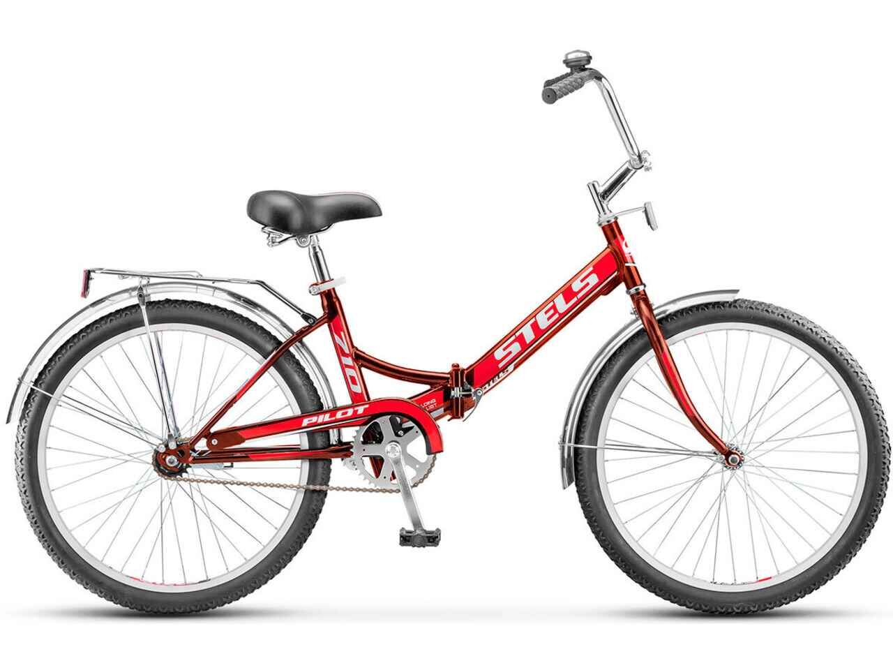 Велосипед Stels Pilot 710 24 Z010 (14, красный, 2022)