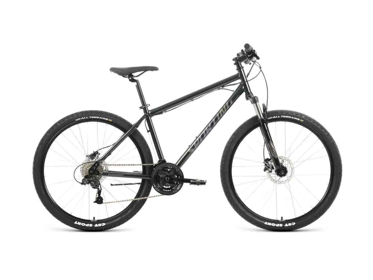 Велосипед Forward Sporting 27.5 3.2 HD (19, черный, 2022)