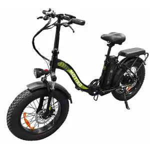 Электровелосипед Motiko MF1 (черный/зеленый)