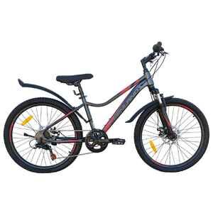 Велосипед GreenLand FORMULA 24 7S SUS (14, серый/красный) Велосипед GreenLand FORMULA 24 7S SUS (14, серый/красный)