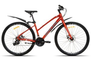 Racer Alpina Lady 28 (16, красный глянец, 2025)