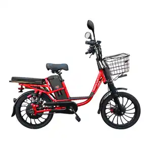 Электровелосипед Smart8 Dacha Lux (красный)