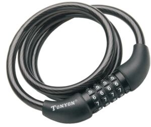 Тросовый велозамок Tonyon 567С-1015