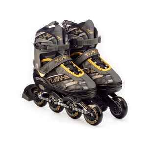 Роликовые коньки TIAN-E TE-781BKM (р. 35-38)