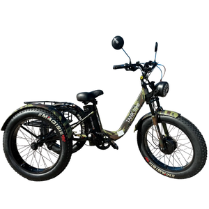 Электровелосипед Smart Balance Tank Trike 2024 (камуфляж)