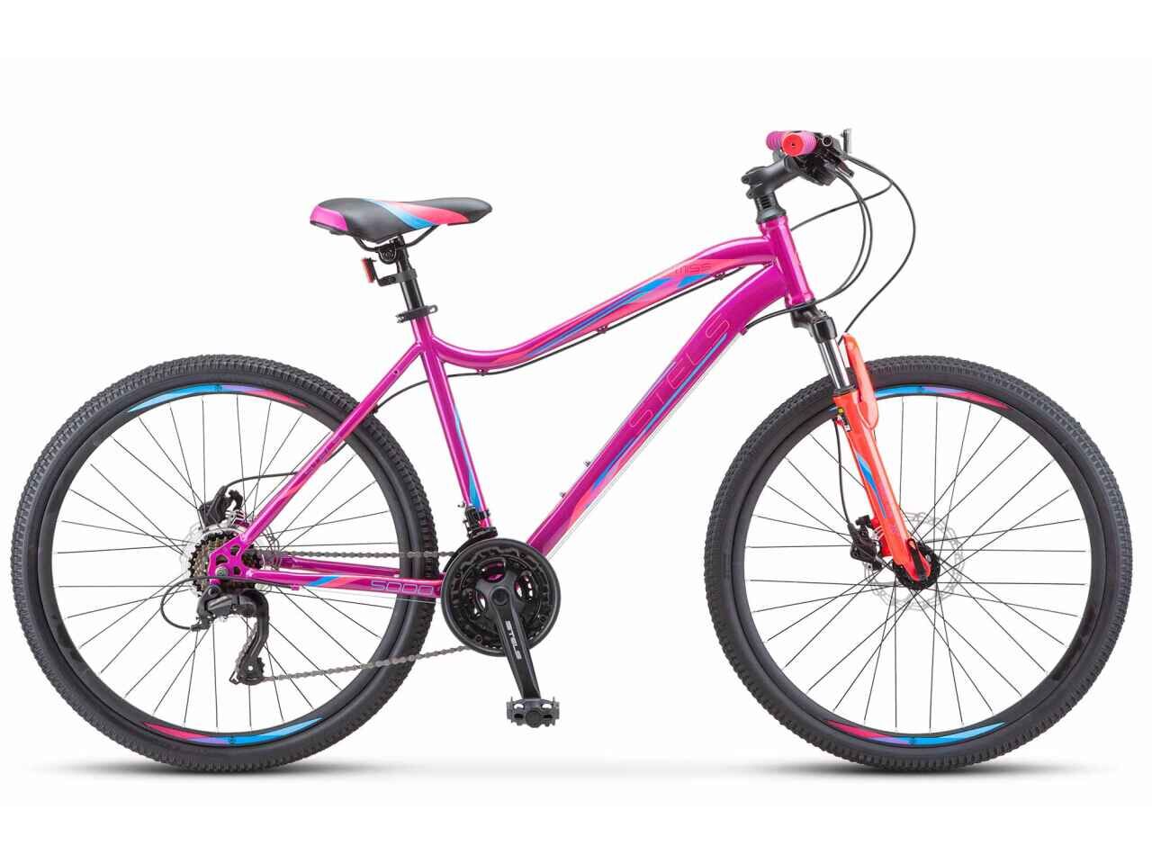 Велосипед Stels Miss 5000 D 26 V020 (16, Фиолетовый/розовый)