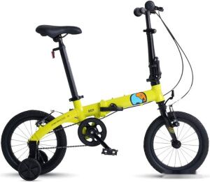 Детский велосипед Maxiscoo S007 Стандарт 2024 (желтый)