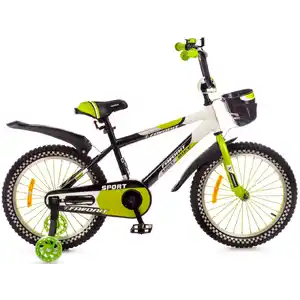 Детский велосипед Favorit Sport 18 (черный/зеленый) SPT-18GN2