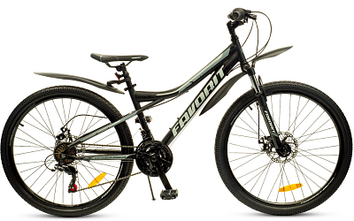 Велосипед Favorit VOYAGER 26 (14, черный) VOY26MD14BK