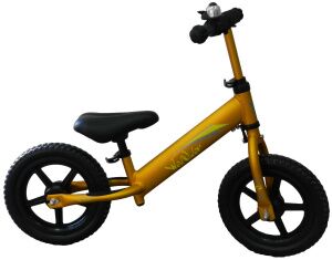 Беговел Amigo O-BEI Lightweight 12 (золотистый)