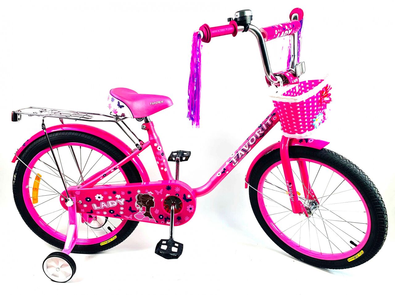 Детский велосипед Favorit Lady 16 (розовый, 2021) LAD-P16RS