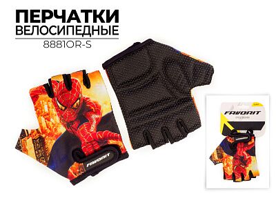 Перчатки велосипедные Favorit S 18-20 см (8881OR-S)