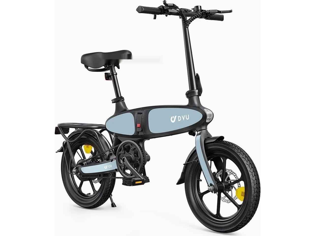Электровелосипед DYU C2 250W (голубой) Электровелосипед DYU C2 250W (голубой)