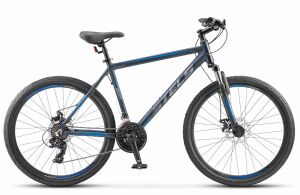 Велосипед Stels Navigator 600 MD Z010 (17, темный/серый) Велосипед Stels Navigator 600 MD Z010 (17, темный/серый)