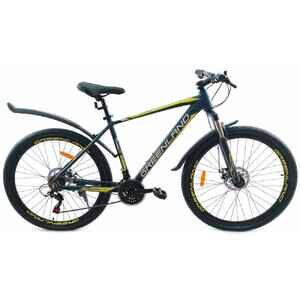 Велосипед GreenLand Discovery 27.5 (19, синий/желтый)