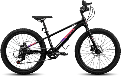 Велосипед MAXTER PL1000 24 (черно-розовый с ригидной вилкой)
