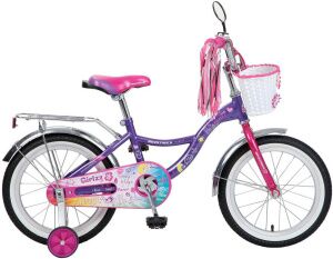 Детский велосипед Novatrack Little Girlzz 16 (фиолетовый, 2023) 167GIRLZZ.VL23 Детский велосипед Novatrack Little Girlzz 16 (фиолетовый, 2023) 167GIRLZZ.VL23