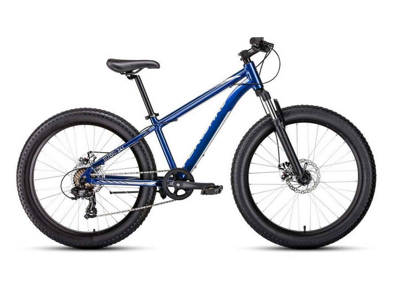 Велосипед Forward Bizon Mini 24 (13, синий, 2021)