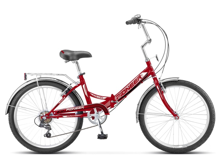 Велосипед Pioneer Ostin 2021 (красный)